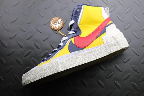 nike blazer high sacai snow beach