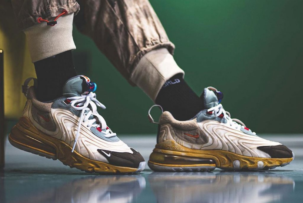 Nike Air Max 270 React ENG Travis Scott Cactus Trails m