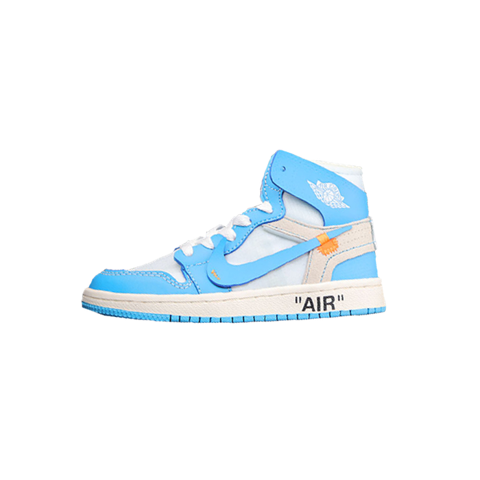 Jordan 1 Retro High Off White University Blue M Flamsneaker Com