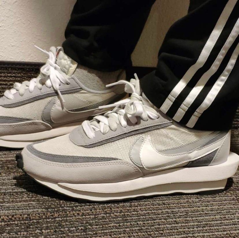 Nike LD Waffle Sacai White Grey - www.flamsneaker.com
