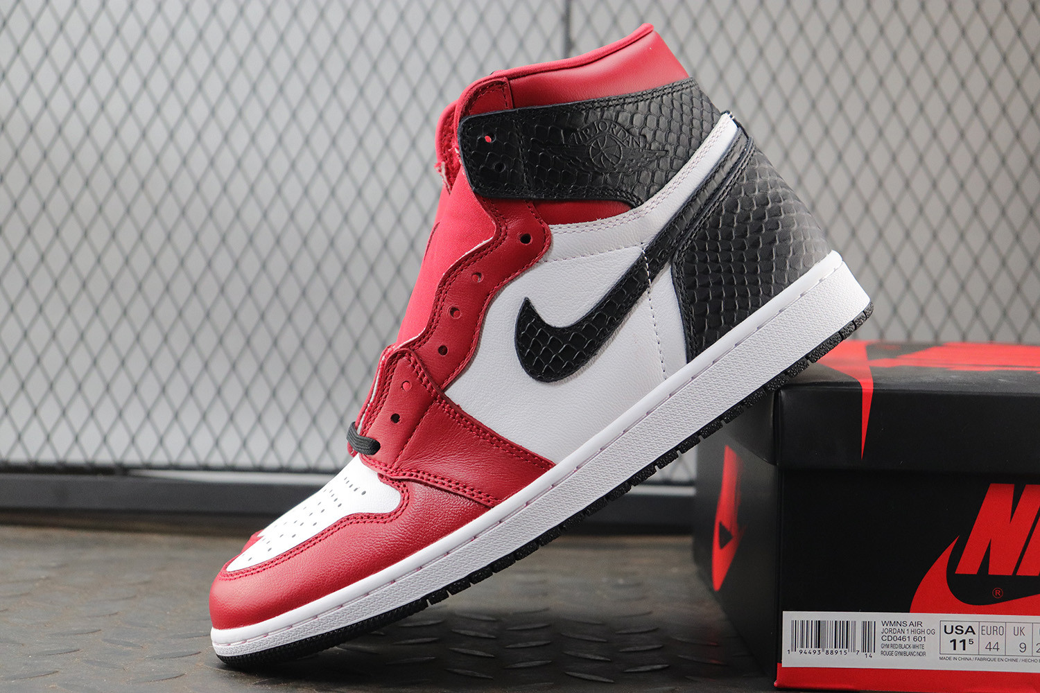 high og satin red jordan 1