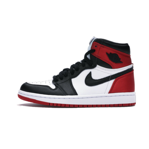 Jordan 1 Retro High Satin Black Toe (WOMEN SIZE!!)