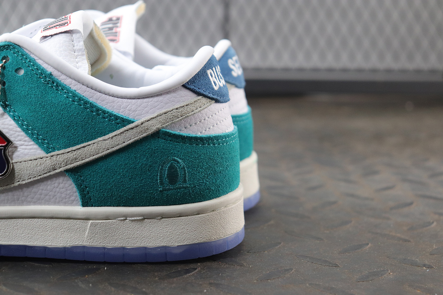 nike dunk low kasina neptune green