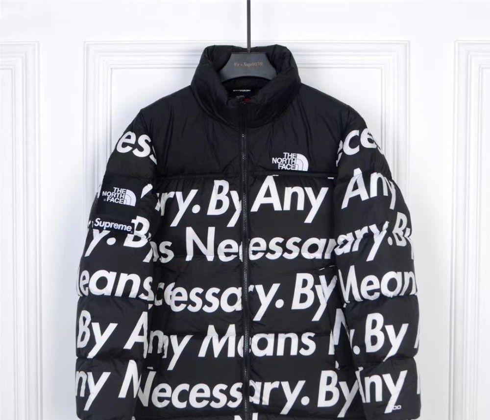 Supreme x The North Face By Any Means Nuptse Jacket 'Black