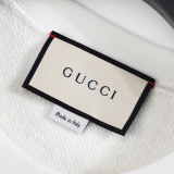 Guci embroidered sweatshirt White