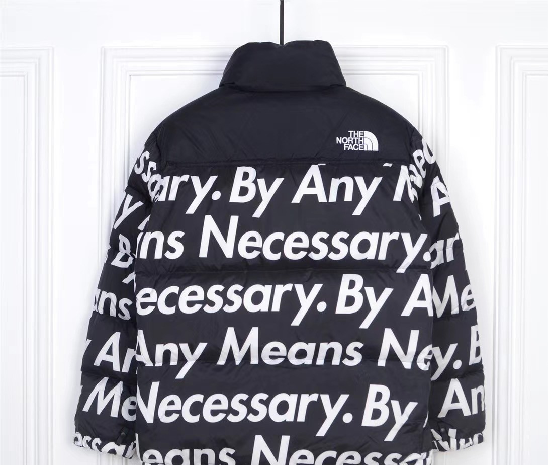 Supxxx The North Face By Any Means Nuptse Jacket Black - www ...
