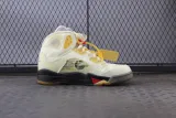 OFF-WHITE x Air Jordan 5 “Sail”