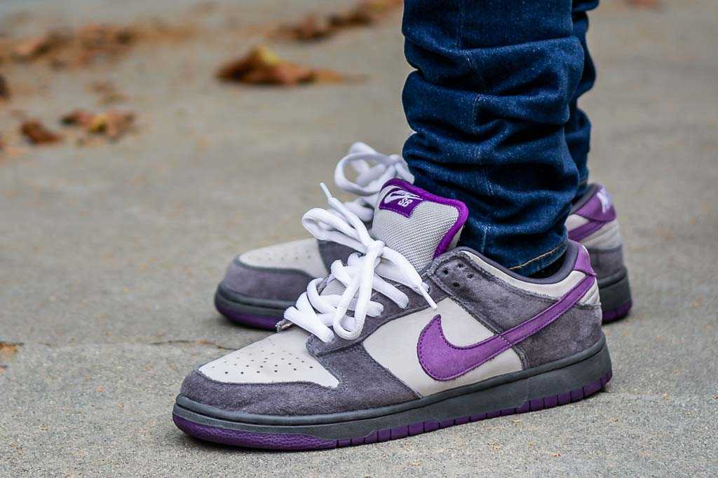 nike dunk purple pigeon