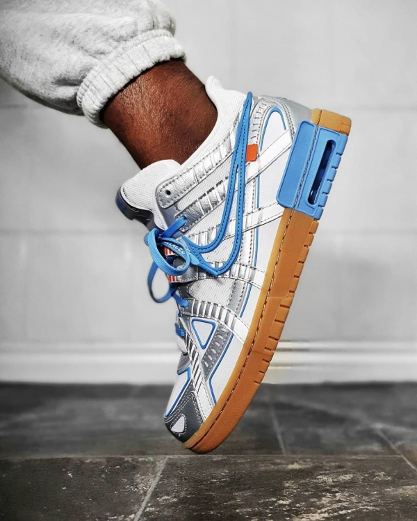 dunk rubber off white unc