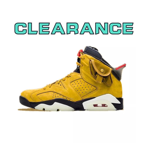 【Clearance】Jordan 6 Retro Travis Scott Yellow Friends ...