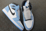 Jordan 1 Retro High White University Blue Black