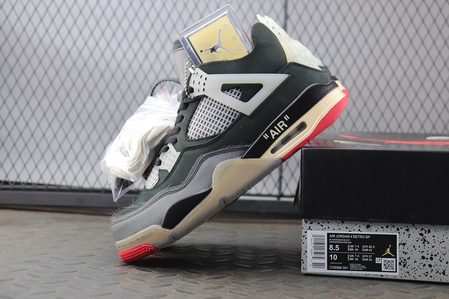 jordan 4 bred off white release date