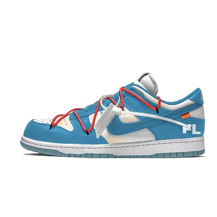 unc dunk low off white