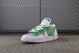 Nike Blazer Low sacai Medium Grey Classic Green
