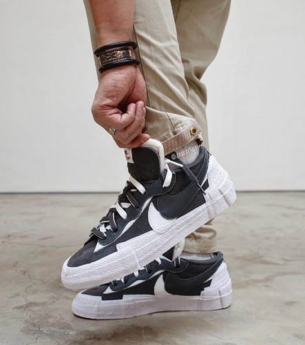 Sacai Nike Blazer Low Dark Grey