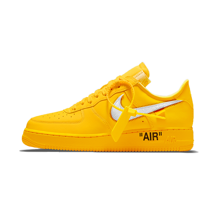 The Off-White x Nike Air Force 1 University Gold - www.flamsneaker.com