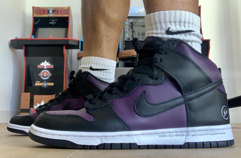 Nike Dunk High Fragment Design Beijing 21 M Flamsneaker Com