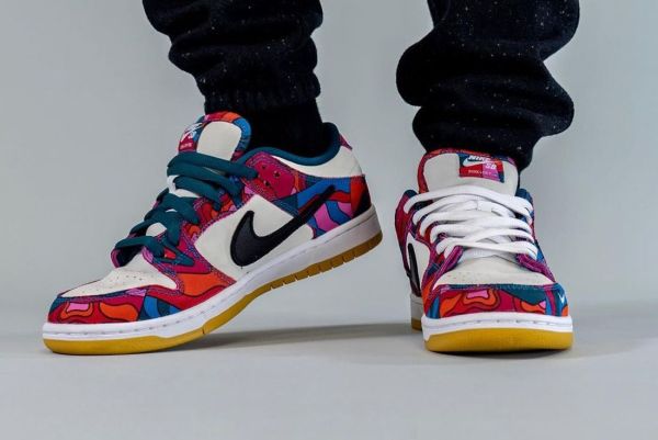 Nike SB Dunk Low Pro Parra Abstract Art (2021) - www.flamsneaker.com