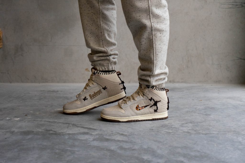 Nike Dunk High Bodega Sail Multi (Friends and Family) - www.flamsneaker.com