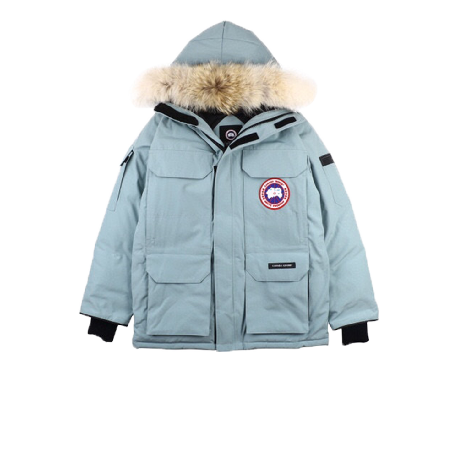 08 CANADA GOOSE Expedition Parka Light Royal Blue - www.flamsneaker.com