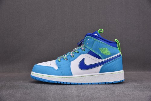 Jordan 1 Mid Sprite Blue (GS)