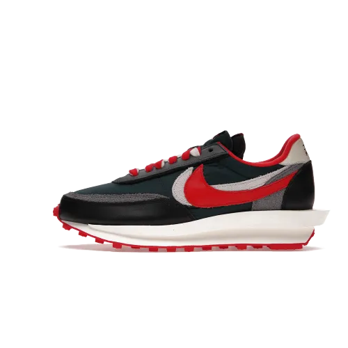 Nike LD Waffle sacai Undercover Midnight Spruce University Red