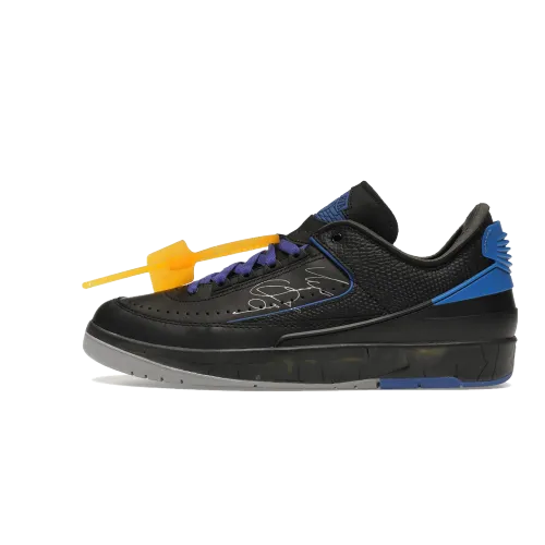 Jordan 2 Retro Low SP Off-White Black Blue