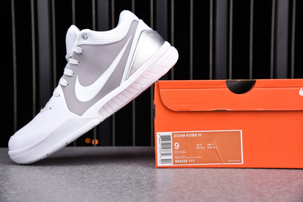 Nike zoom kobe iv Zilver sale