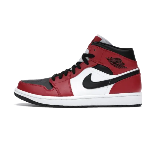 Jordan 1 Mid Chicago Toe
