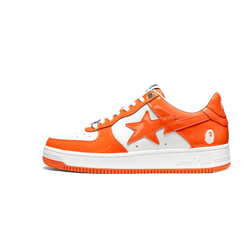 A Bathing Ape Bape Sta Low Orange