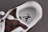 Nike Air Force 1 Low Louis Vuitton Monogram Brown Damier Azur (Be careful about the size!!)