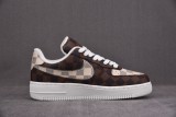 Nike Air Force 1 Low Louis Vuitton Monogram Brown Damier Azur (Be careful about the size!!)