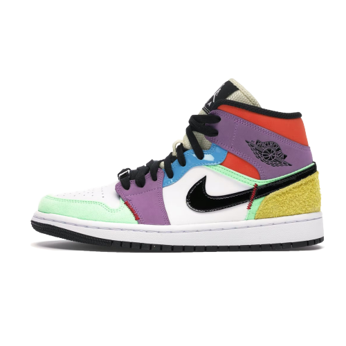 Jordan 1 Mid SE Multi-Color LIGHTBULB (Women Size!!)