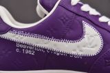 Nike Air Force 1 Low Louis Vuitton Purple White (Be careful about the size!!)