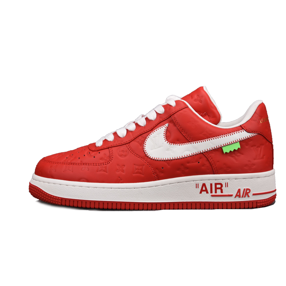 The Nike Air Force 1 Low University Red Comes With Red Soles •