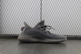 【Clearance】  adidas Yeezy Boost 350 V2 Static Black Non-Reflective（US4）