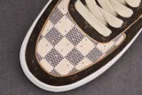 Nike Air Force 1 Low Louis Vuitton Off-White Monogram Brown Damier Azur (Be careful about the size!!)