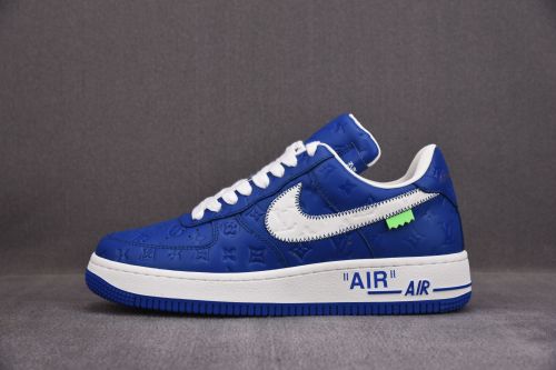 Nike Air Force 1 Low Louis Vuitton Royal Blue (Be careful about the size!!)