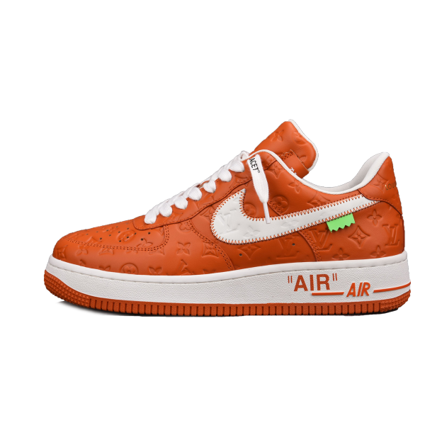 Nike Air Force 1 Low Louis Vuitton University Orange White (Be careful about the size!!)