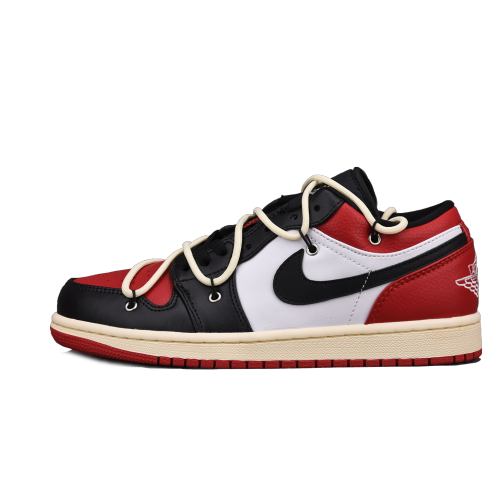 Air Jordan 1 Low Bred Toe (Custom Shoe)
