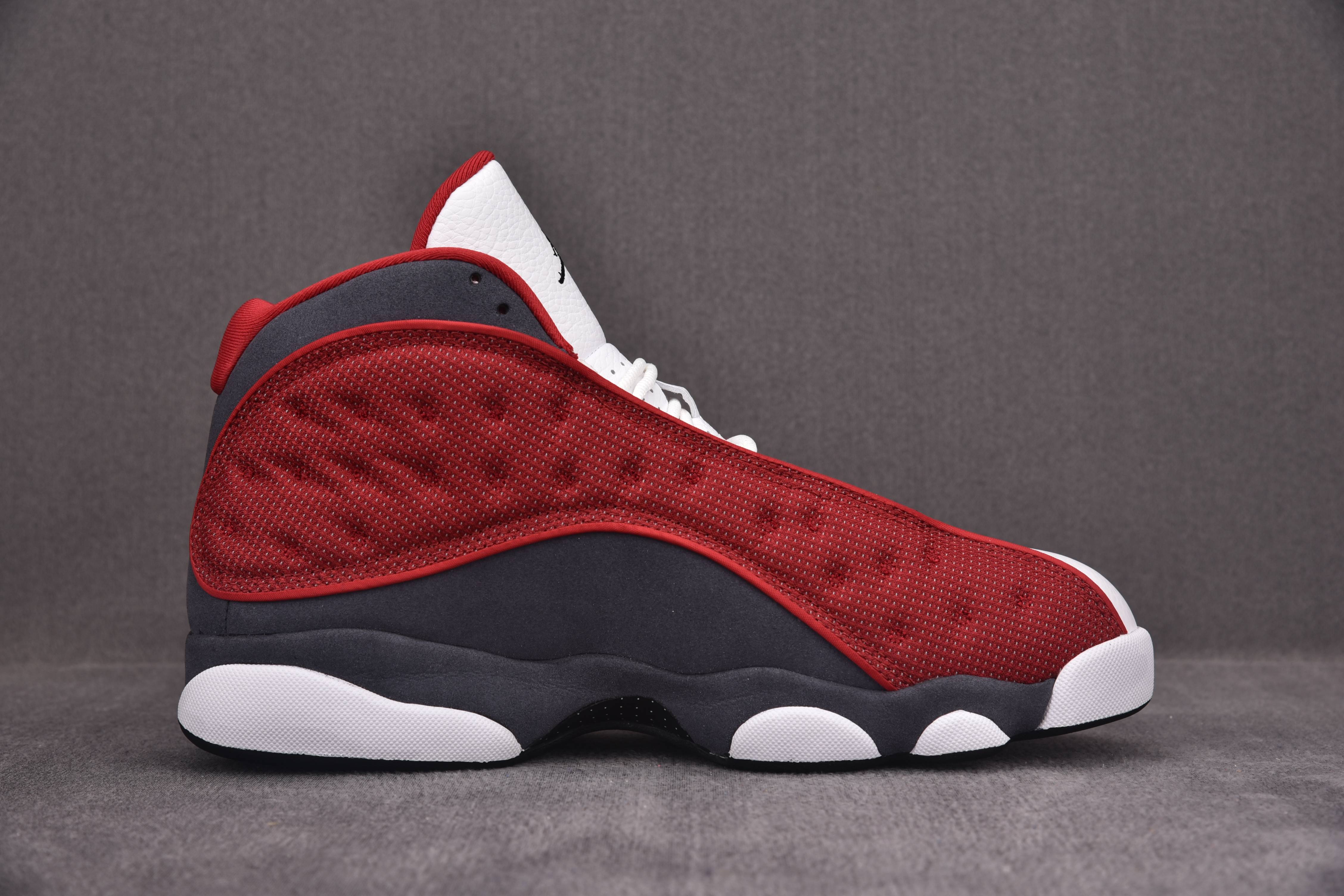 jordan 13 red and gray