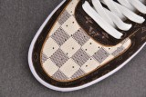 Nike Air Force 1 Low Louis Vuitton Off-White Monogram Brown Damier Azur (Special Box)