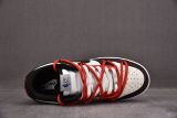 Nike Dunk Low EMB Chicago Valentine's Day Red Brown Limited (Custom Sneaker)