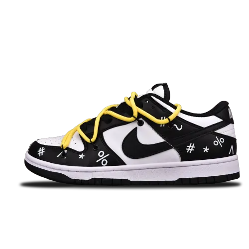 Nike Dunk Low Retro Black White Black Panda (2021) (Custom Sneaker)