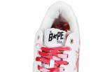 A Bathing Ape Bape Sta Low White ABC Camo Pink