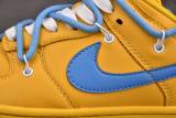 Nike Dunk Low Dancing Bear Yellow (Custom Sneaker)