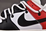 Nike Dunk Low Black White Red (Custom Sneaker)