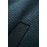 Thom Browne Navy Striped Zip Hooded Sweatshirt