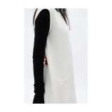 CHANEL Wool Uniform Dress Uniform For Female Black White