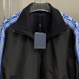 Louis Vuitton SS23 Side Logo Print Zipper Sports Jacket